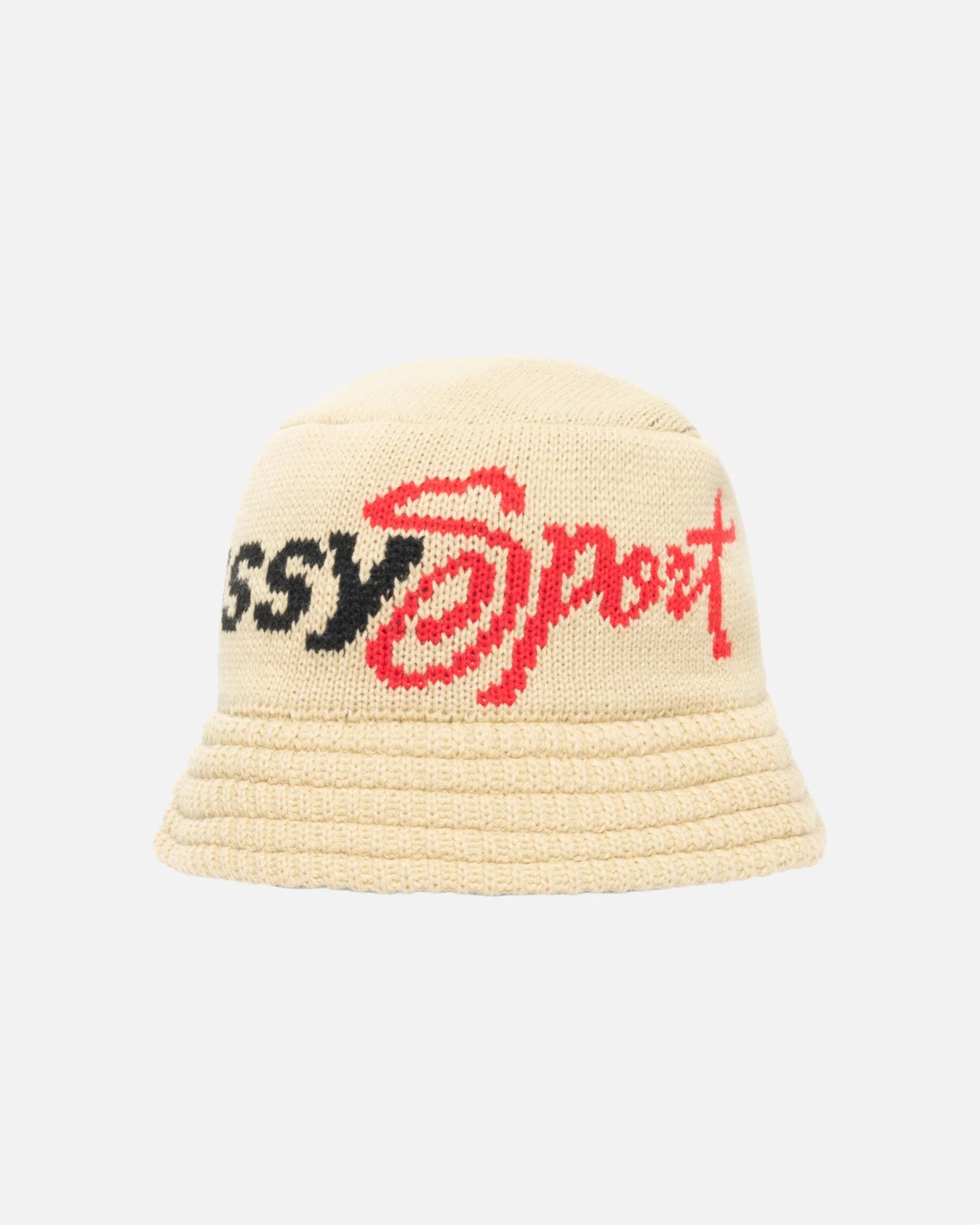 BUCKET STUSSY SPORT KNIT KHAKI