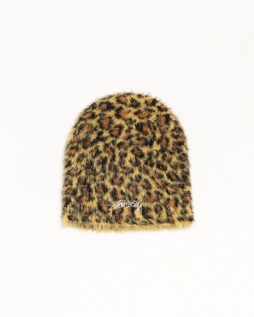 SKULLCAP LEOPARD PATTERN BROWN