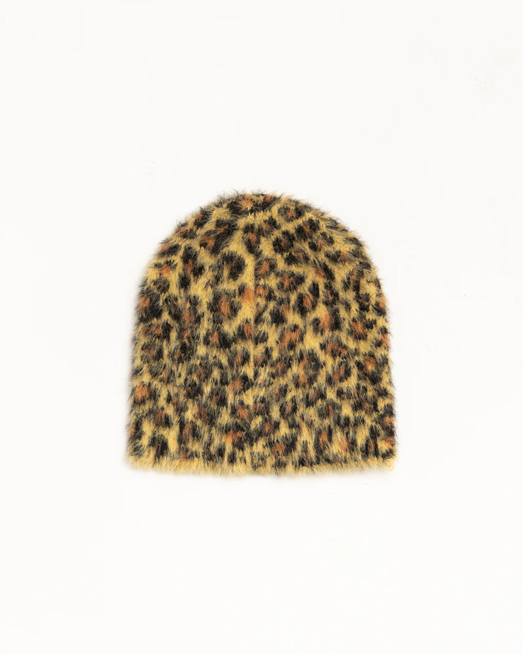 SKULLCAP LEOPARD PATTERN BROWN
