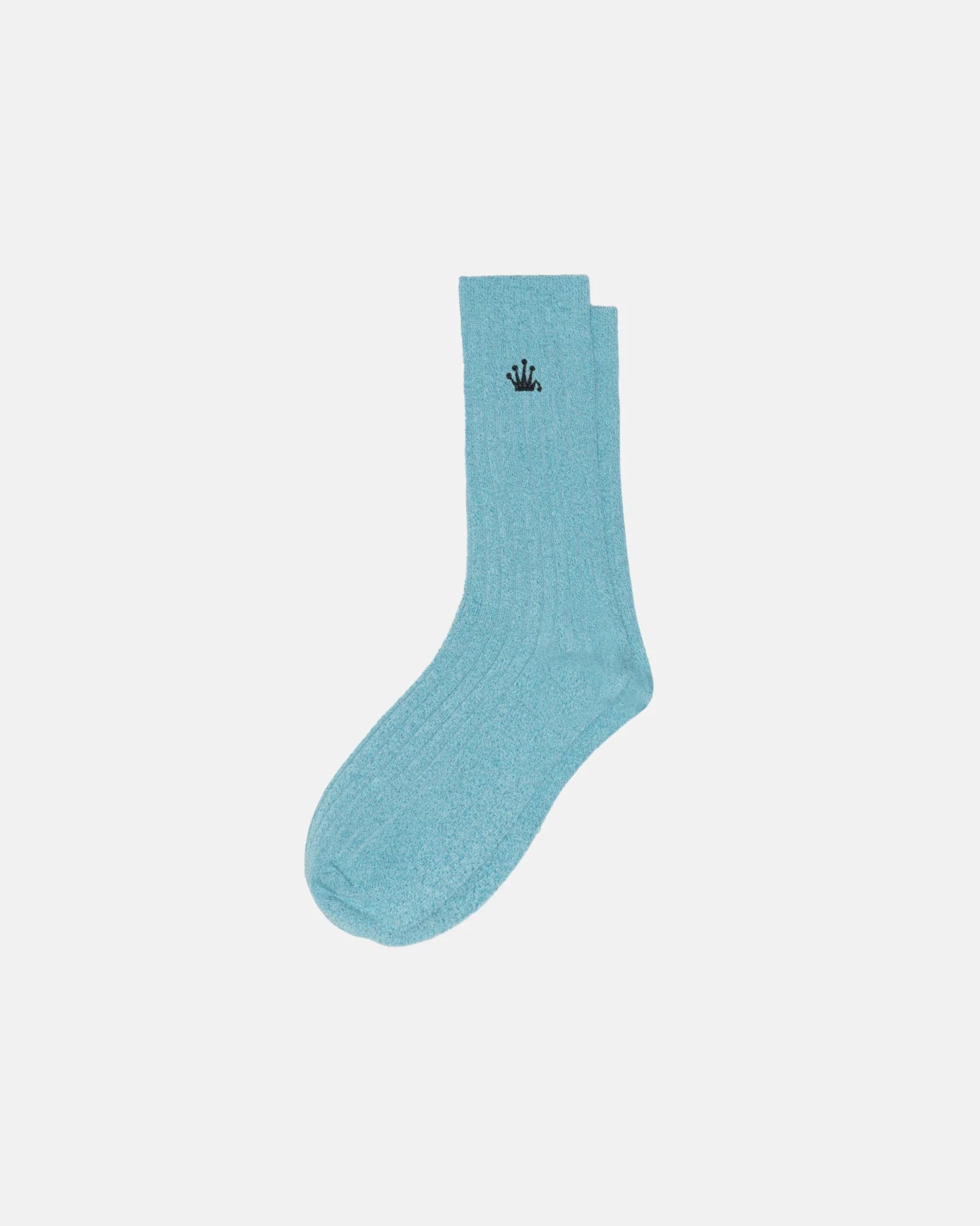 METALLIC CROWN DRESS SOCK METALLIC TEAL