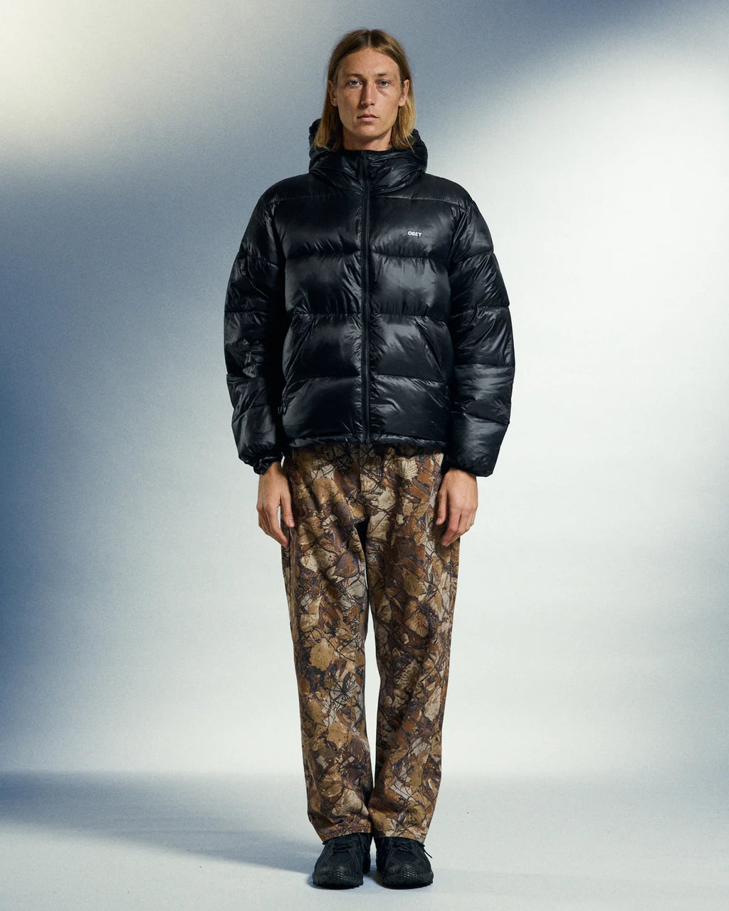 CLASSIC BAGGY DENIM FENCE CAMO MULTI