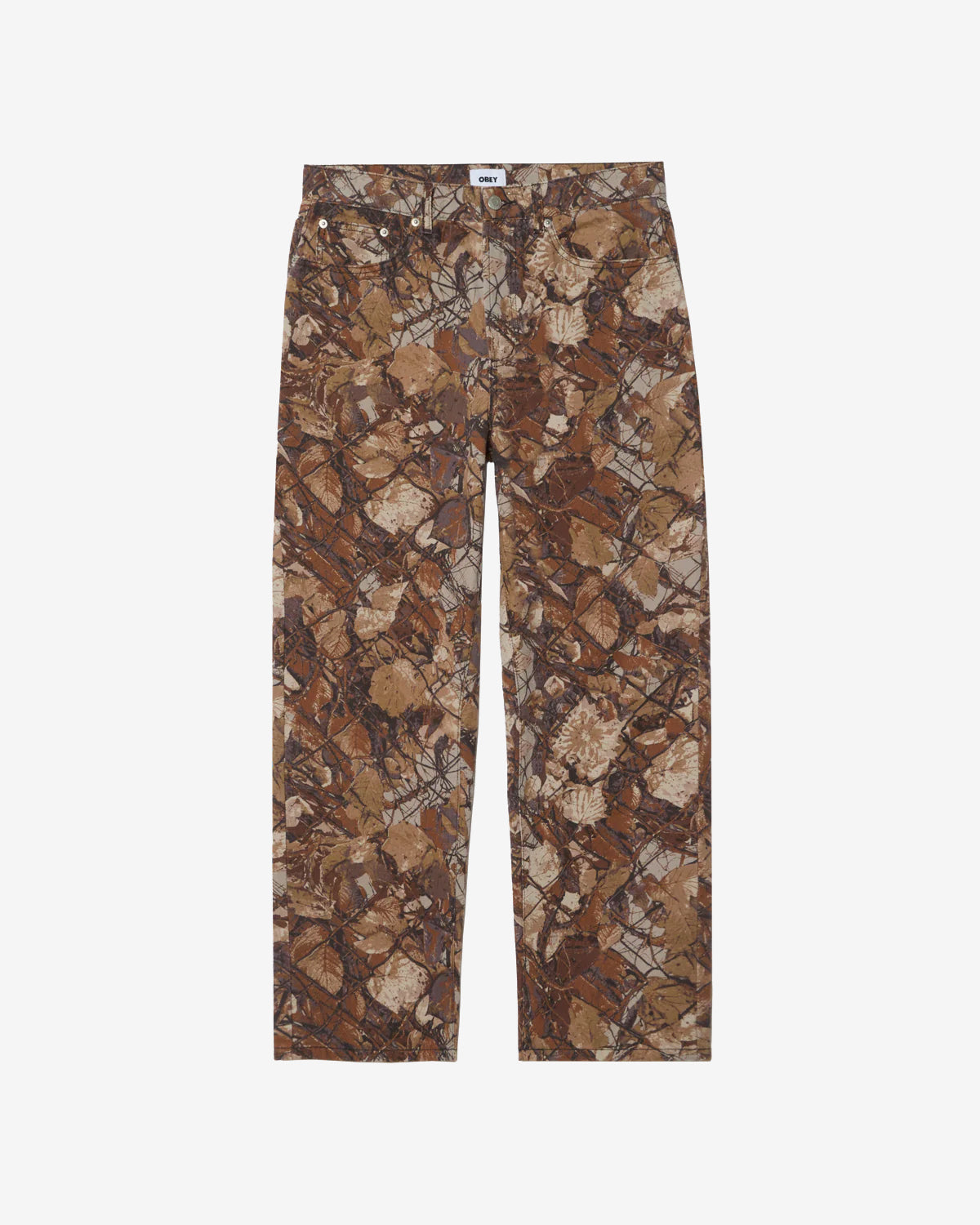 CLASSIC BAGGY DENIM FENCE CAMO MULTI