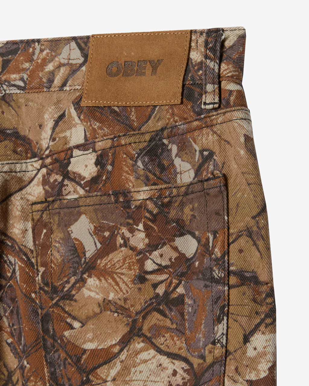 CLASSIC BAGGY DENIM FENCE CAMO MULTI