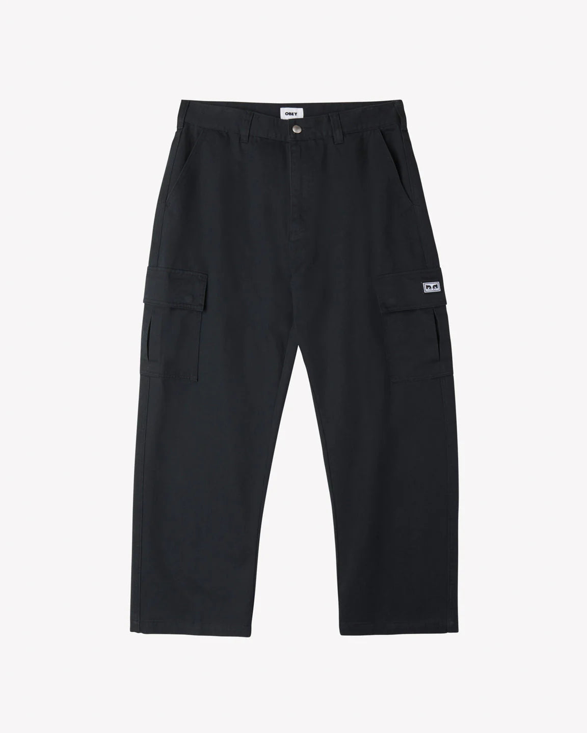 BIGWIG BAGGY TWILL CARGO PANT BLACK - Neighborhood