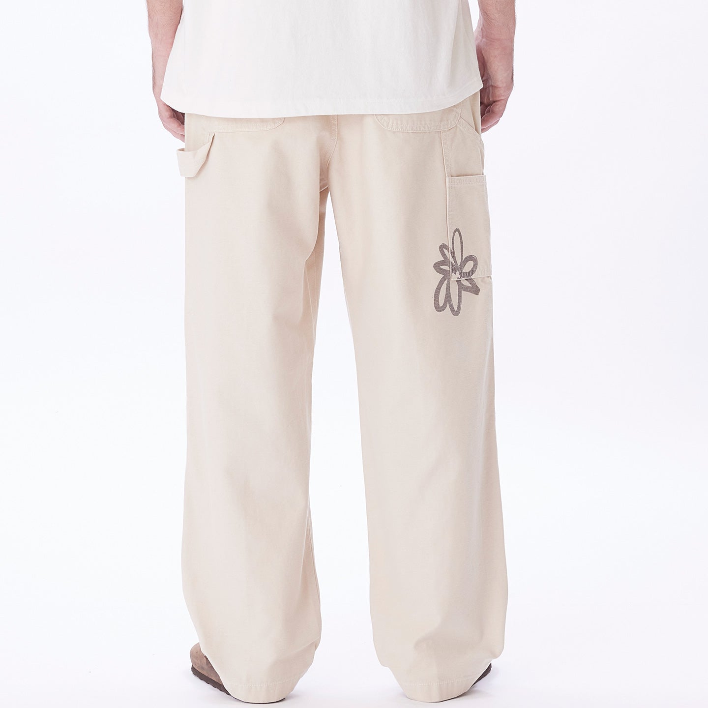 BIG TIMER PRINTED CARPENTER PANT CLAY