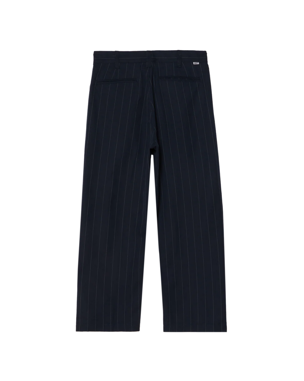 DEAN STRIPE PLEATED PANT MIDNIGHT NAVY MULTI