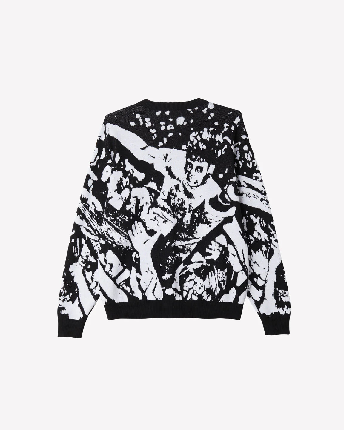 CROWD SURFING SWEATER BLACK MULTI