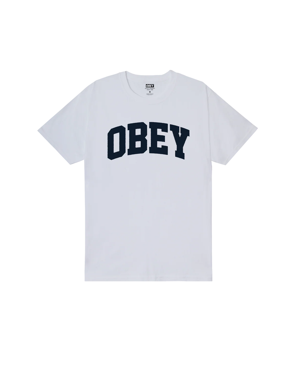 OBEY COLLEGIATE WHITE
