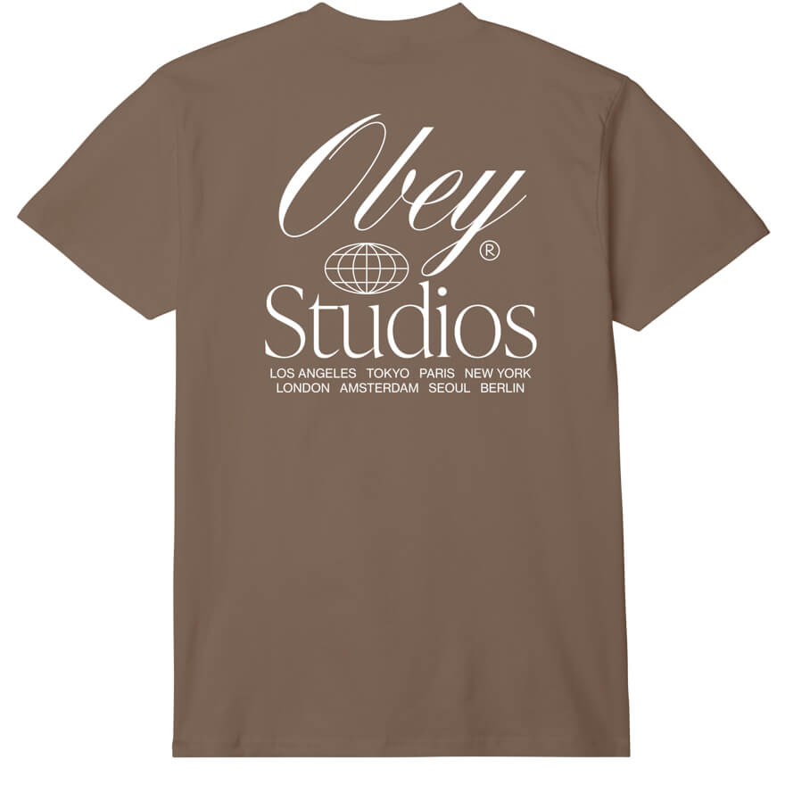 OBEY STUDIOS WORLDWIDE SILT TEE