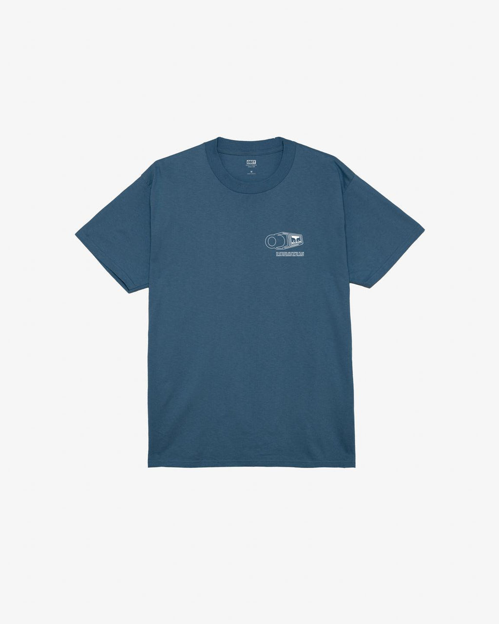 OBEY WARNING HARBOR BLUE