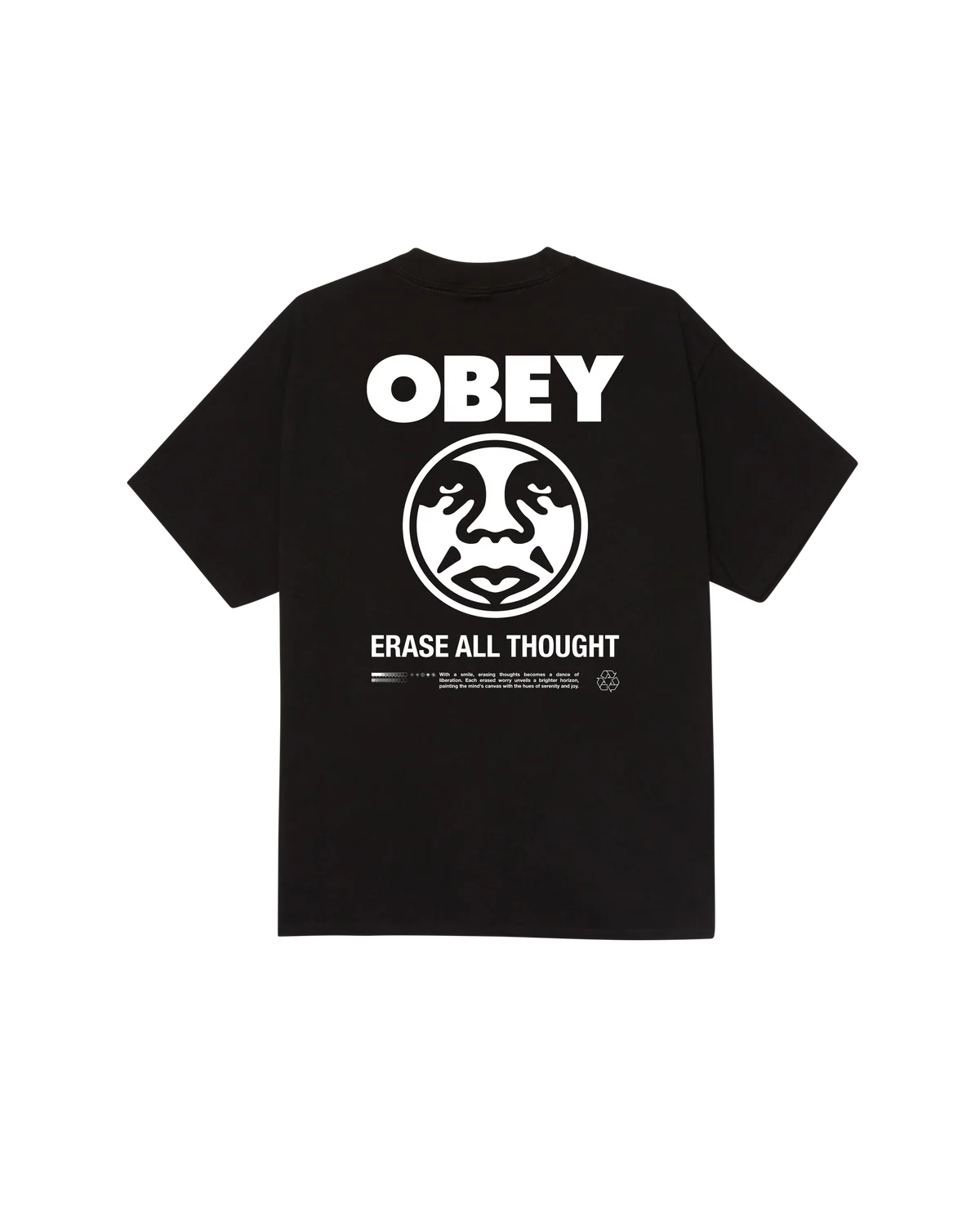 ERASE ALL THOUGHT CLASSIC T-SHIRT BLACK