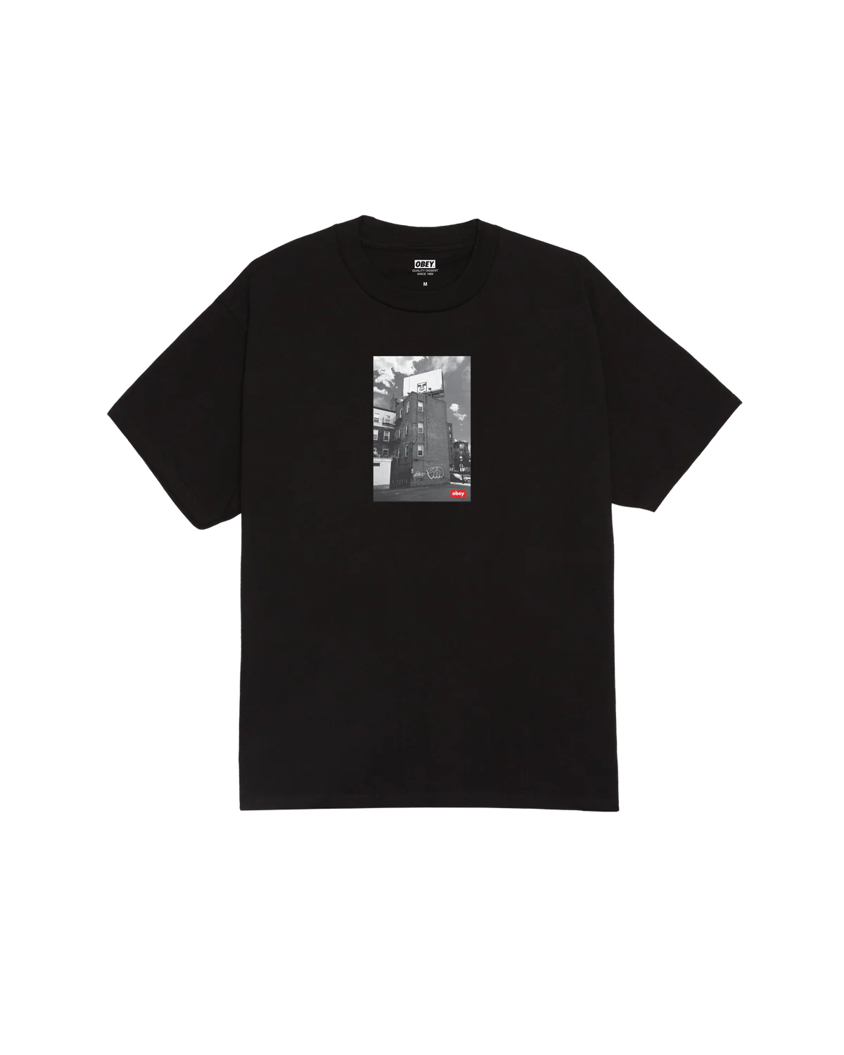 OBEY BOSTON BILLBOARD BLACK