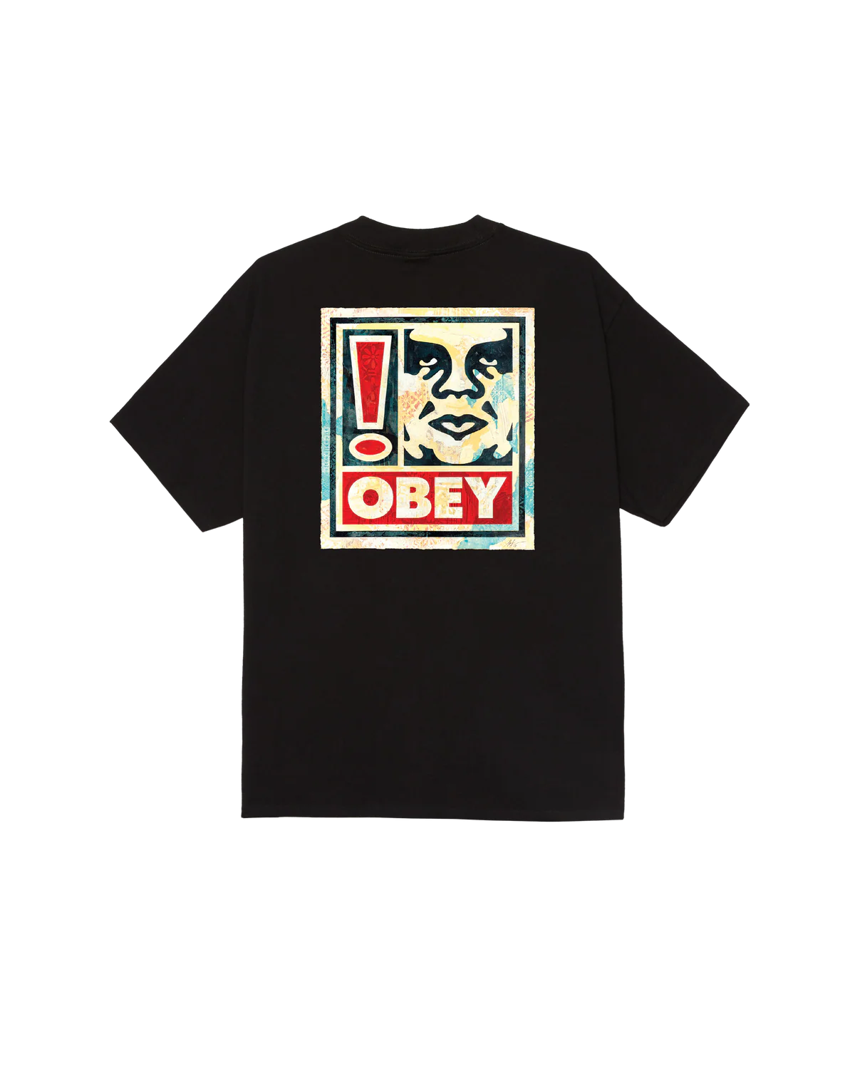 OBEY EXCLAMATION BLACK