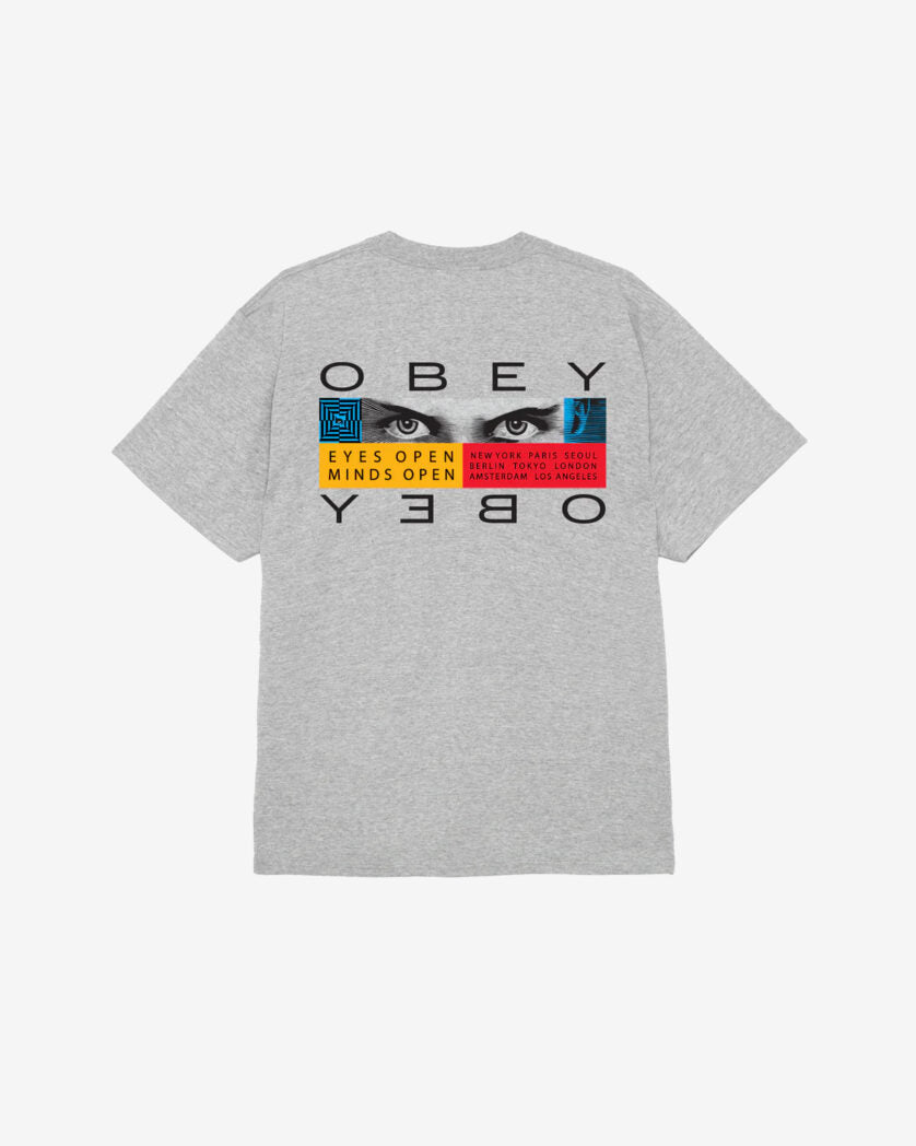 OBEY EYES OPEN Heather Grey