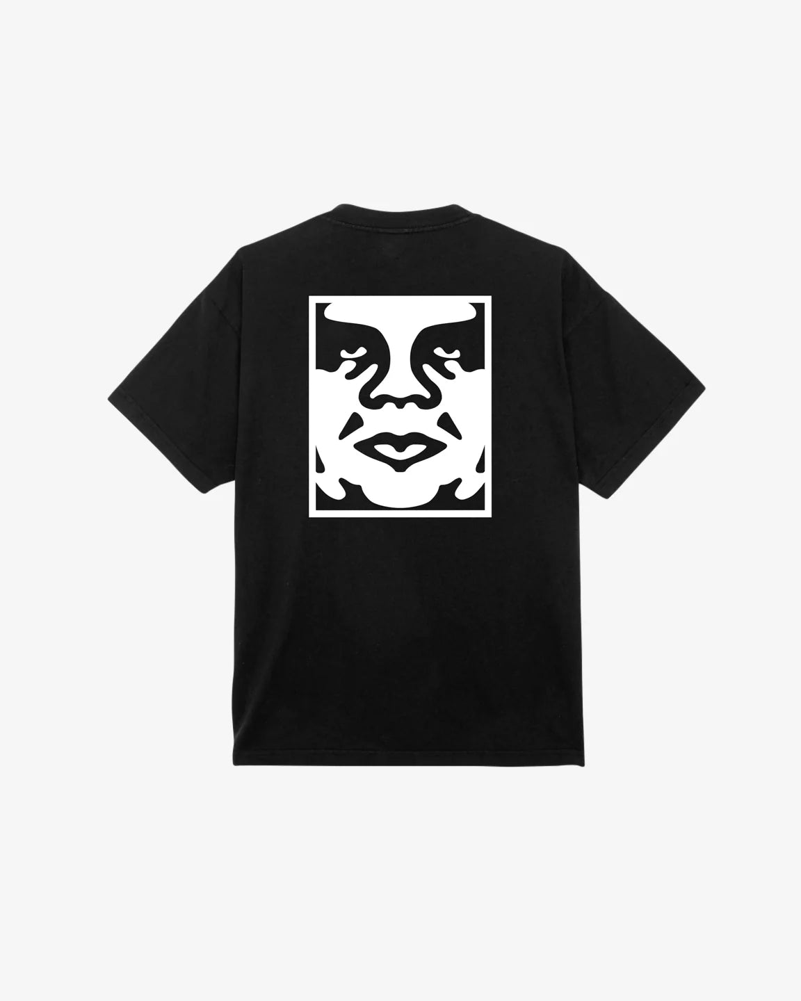 OBEY BOLD ICON HEAVYWEIGHT JET BLACK TEE