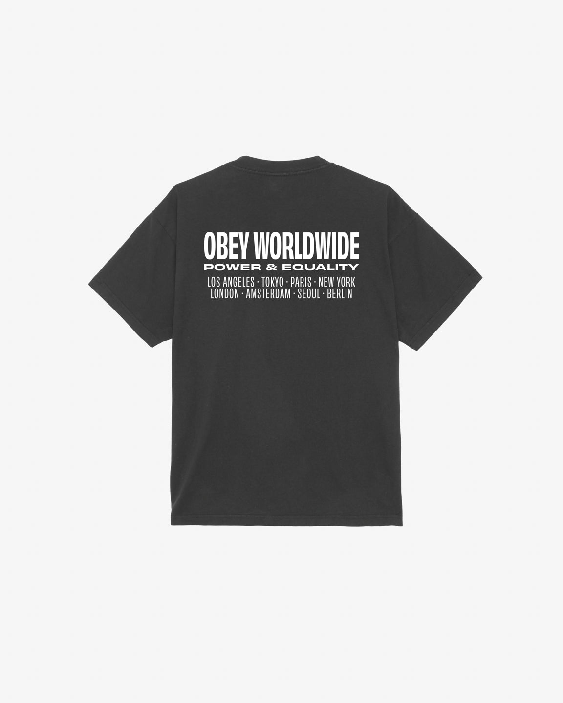 OBEY WORLDWIDE POWER & EQUALITY BLACK
