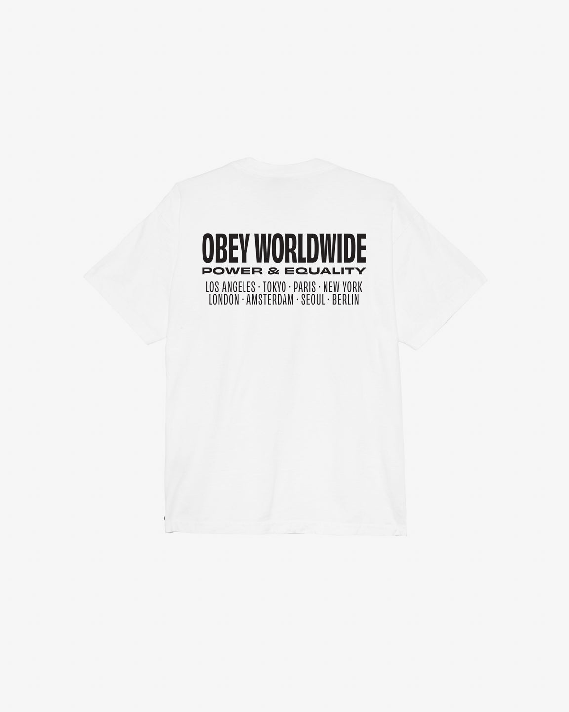 OBEY WORLDWIDE POWER & EQUALITY WHITE
