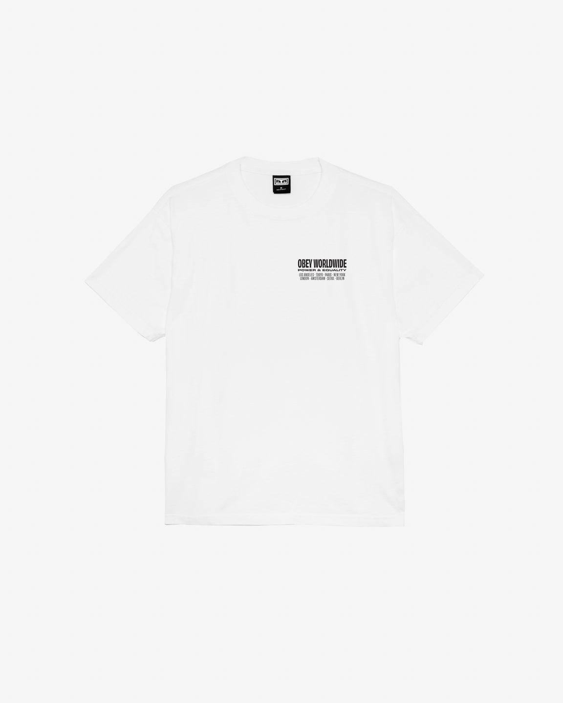 OBEY WORLDWIDE POWER & EQUALITY WHITE