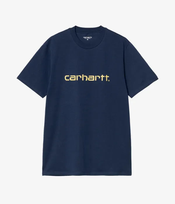 S/S Script T-Shirt Air Yellow