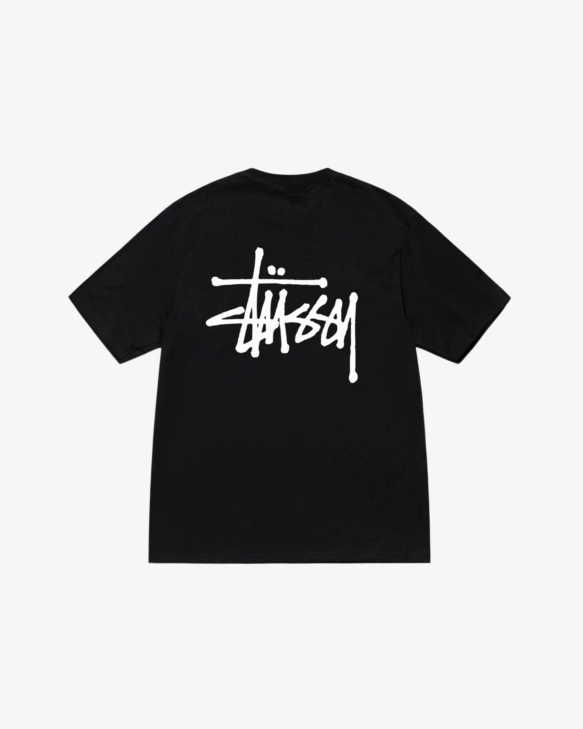 BASIC STUSSY TEE BLACK - Neighborhood