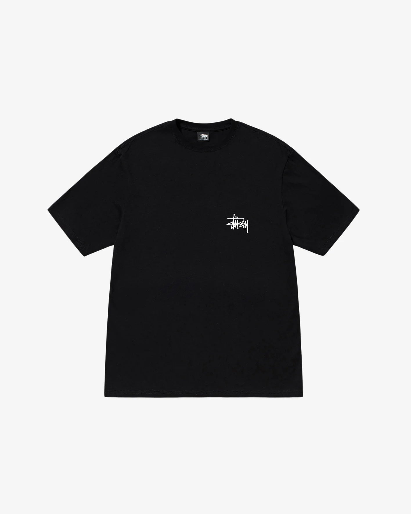 BASIC STUSSY TEE BLACK