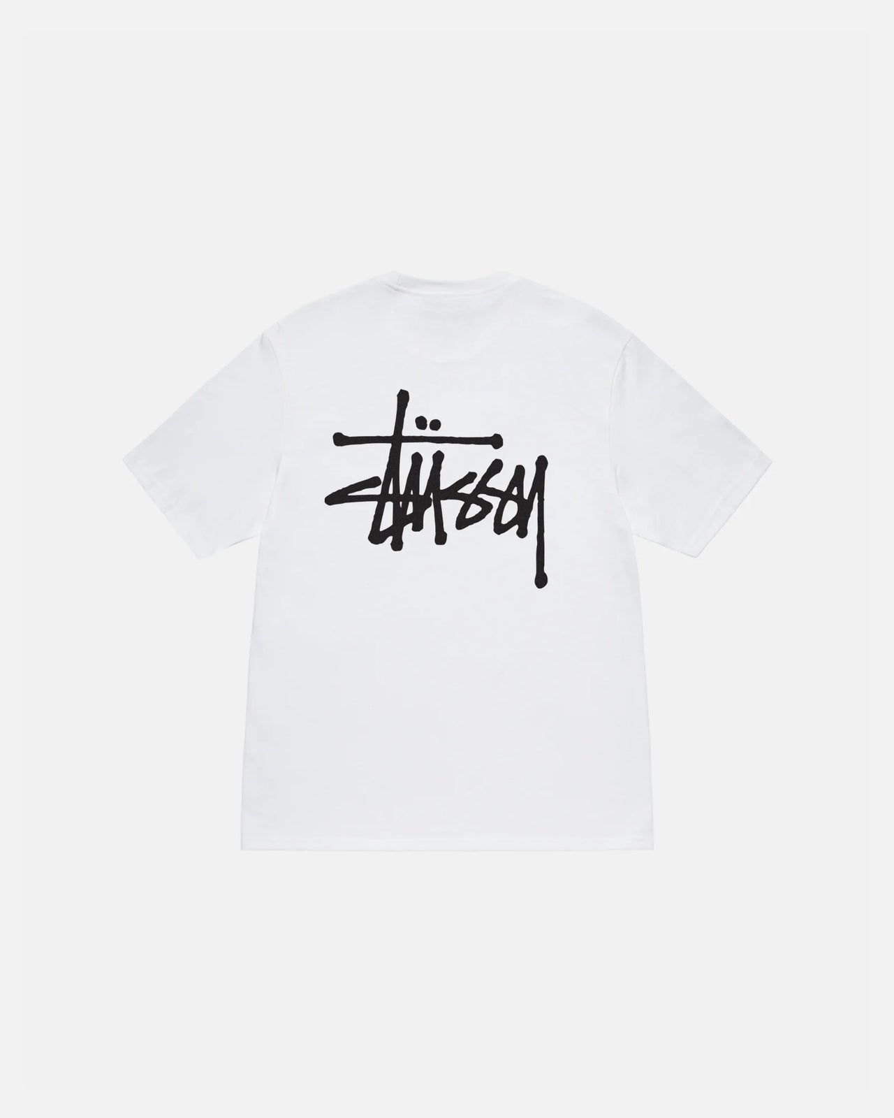 BASIC STUSSY TEE WHITE