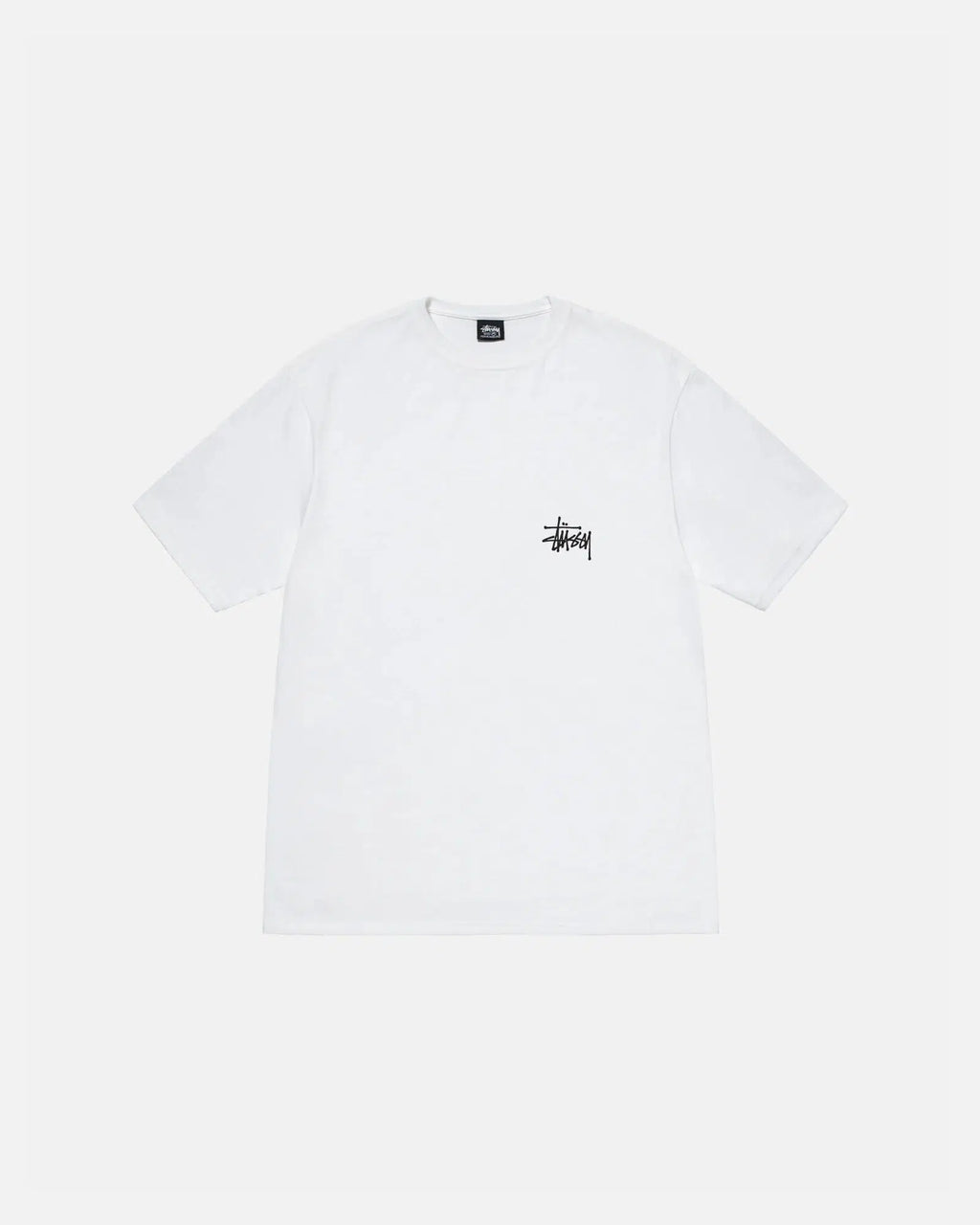 BASIC STUSSY TEE WHITE
