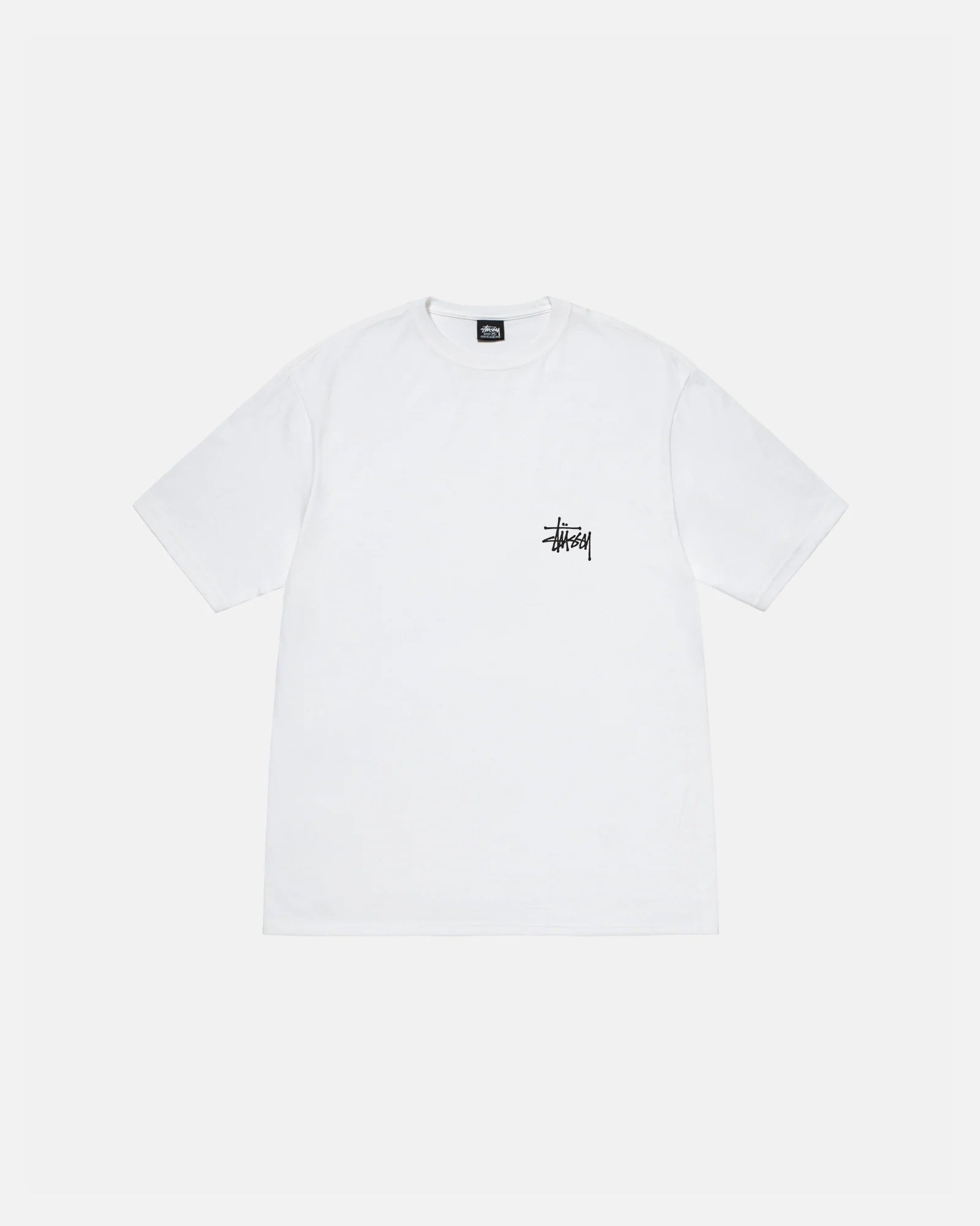 BASIC STUSSY TEE WHITE