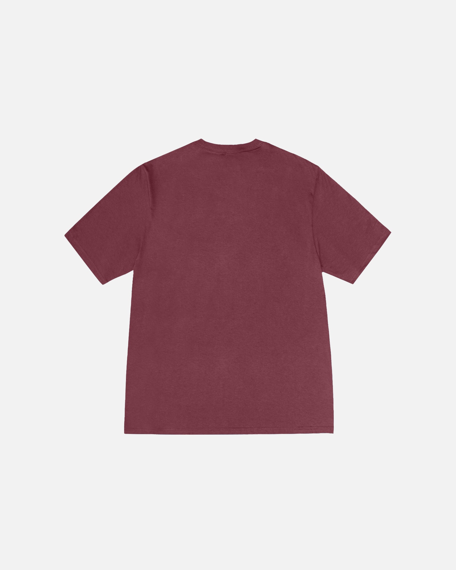 STUSSY GEAR TEE OXBLOOD