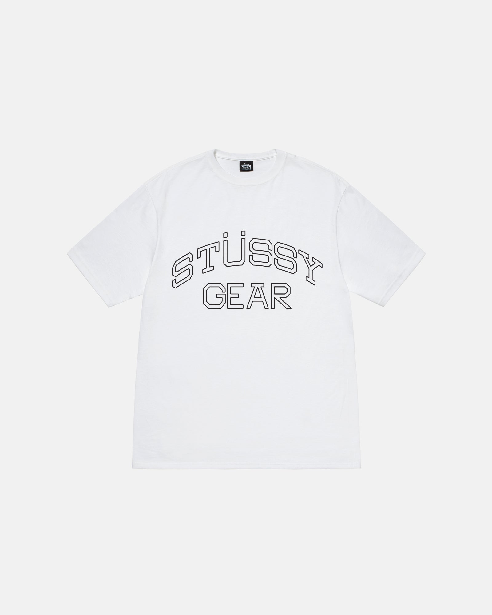 STUSSY GEAR TEE WHITE