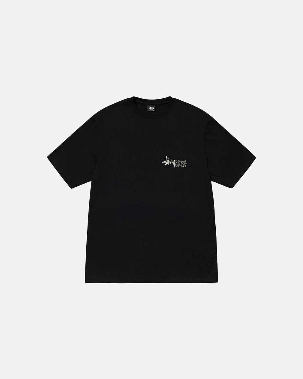 SUPERIOR QUALITY PIG. DYED TEE BLACK