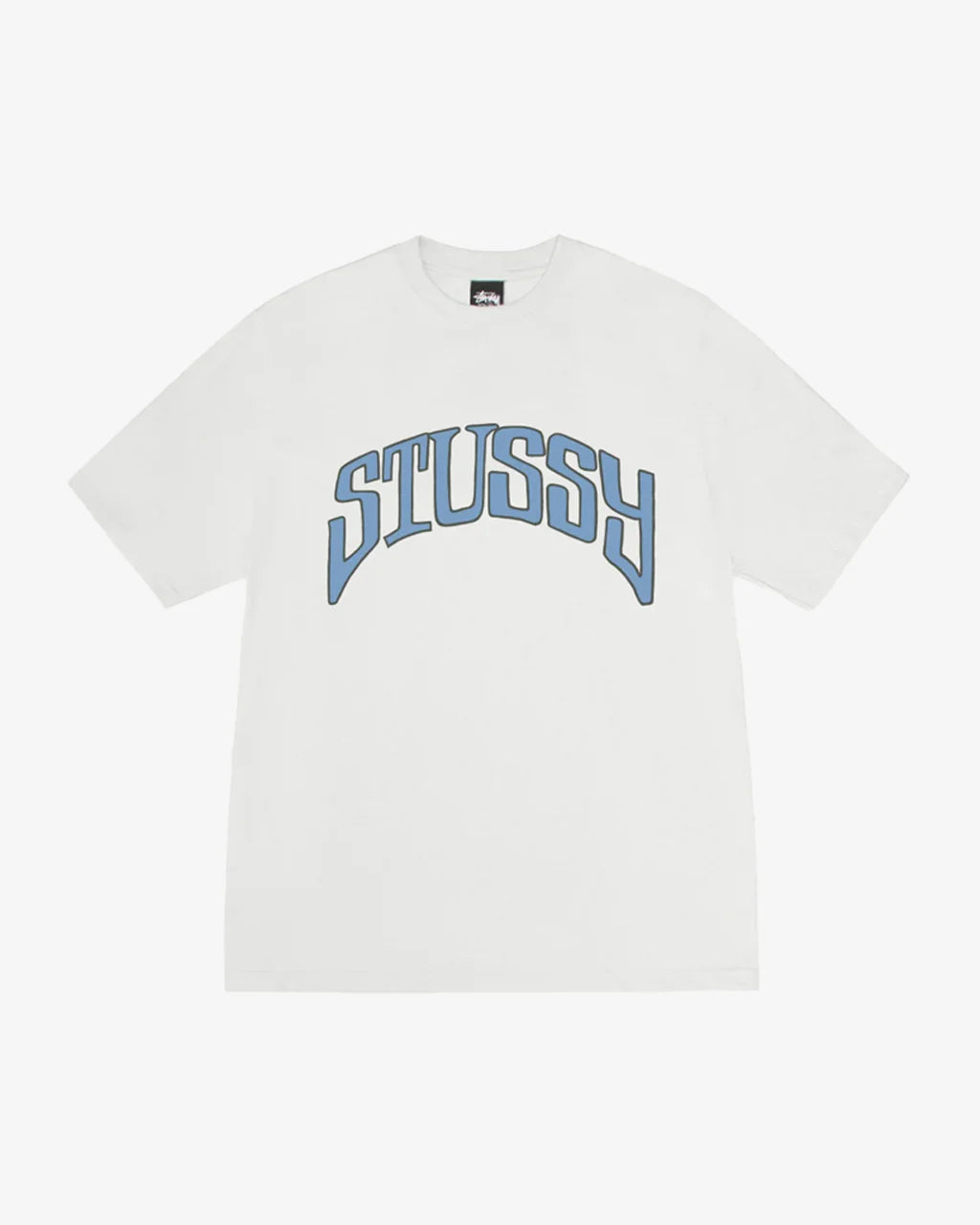 ARCHED PIG. DYED TEE NATURAL