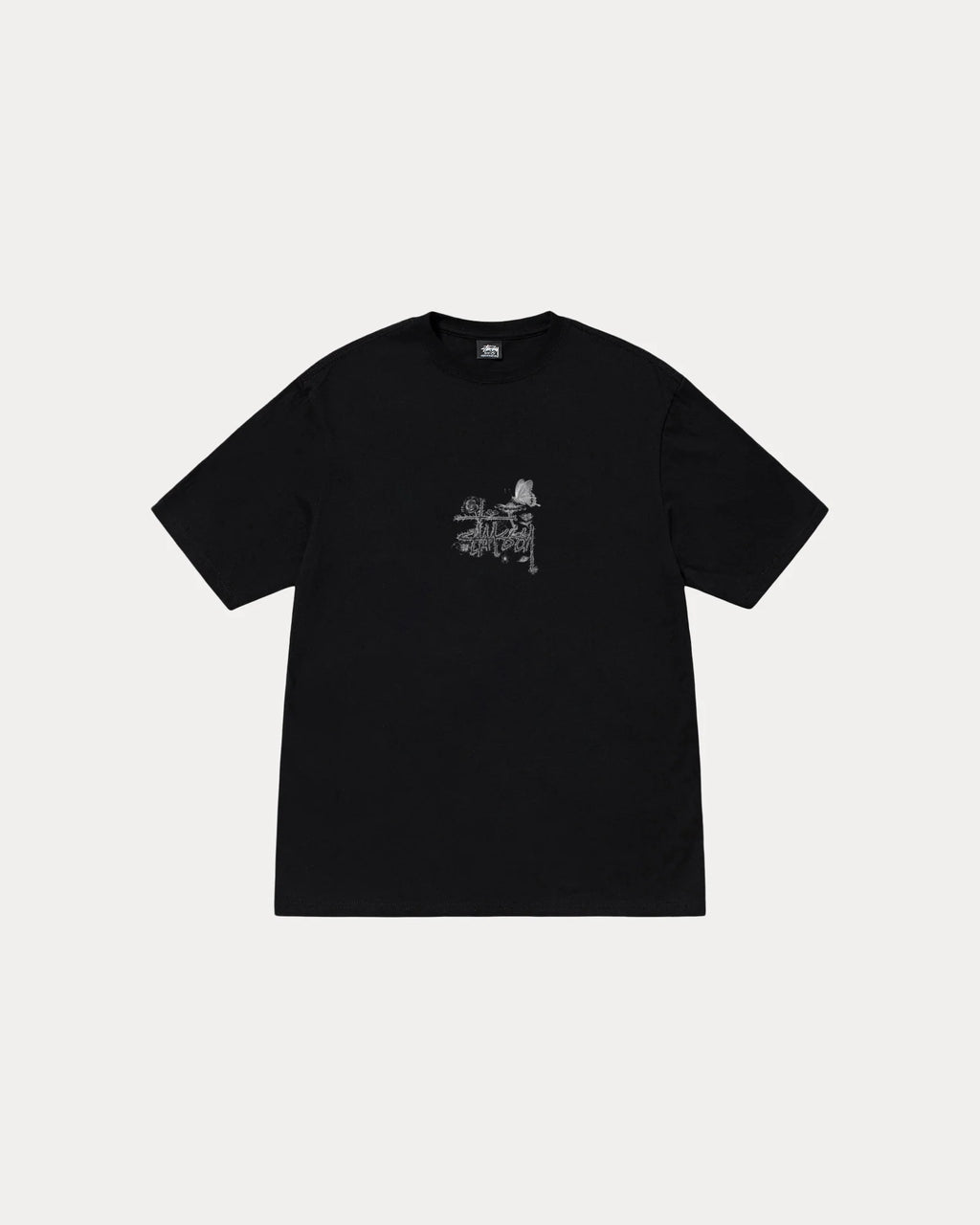 IN BLOOM TEE BLACK