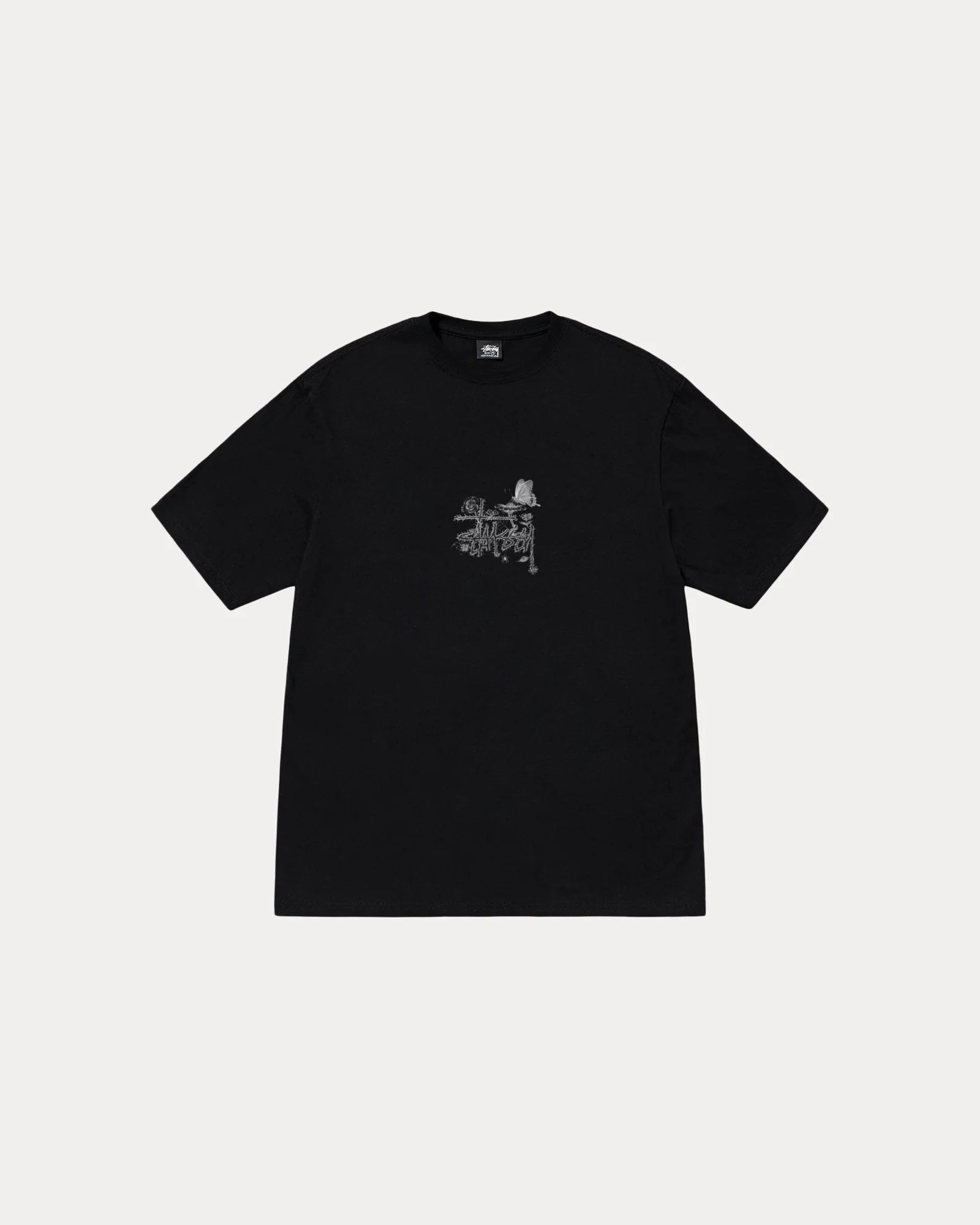 IN BLOOM TEE BLACK