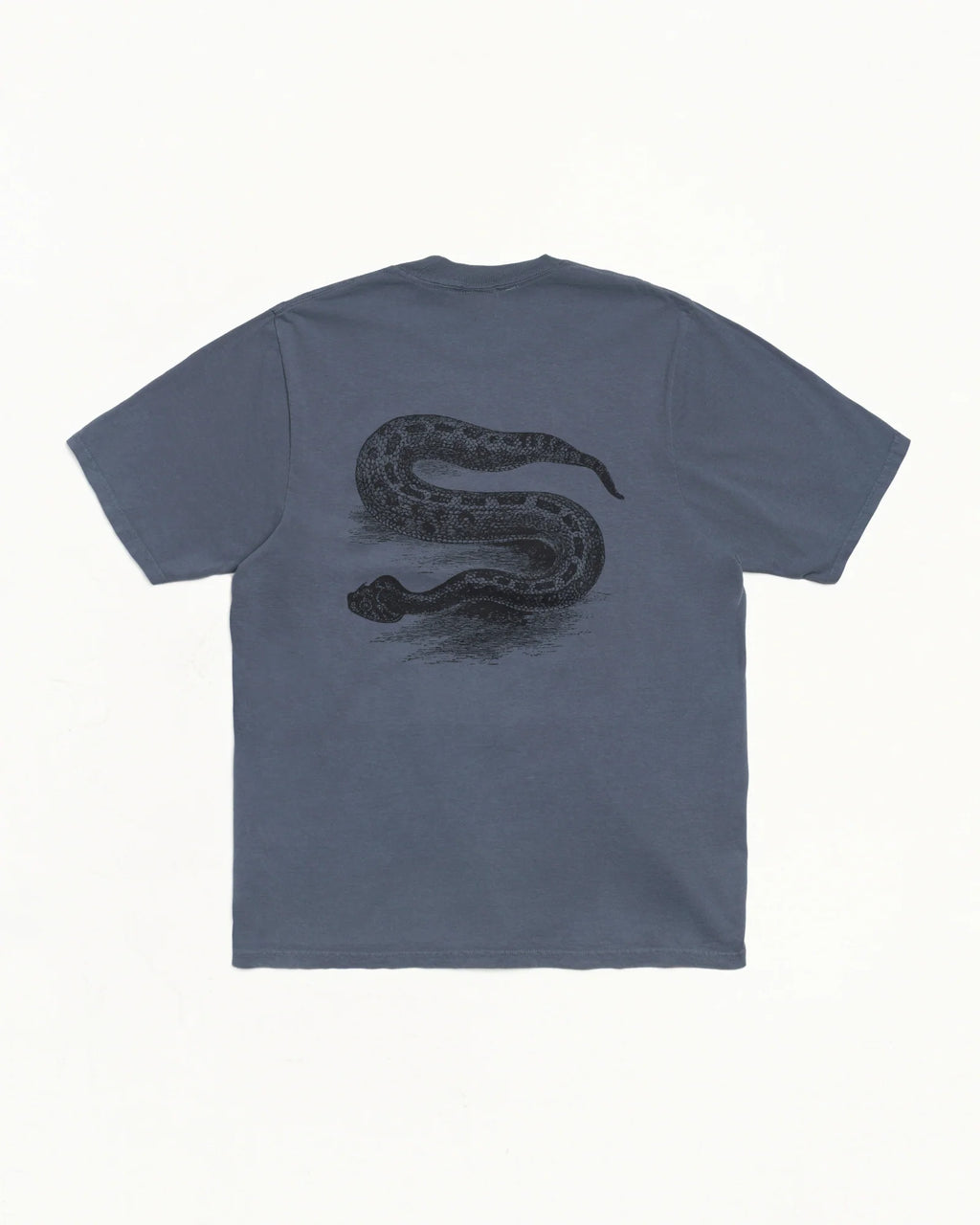SERPENT PIG. DYED TEE NAVY