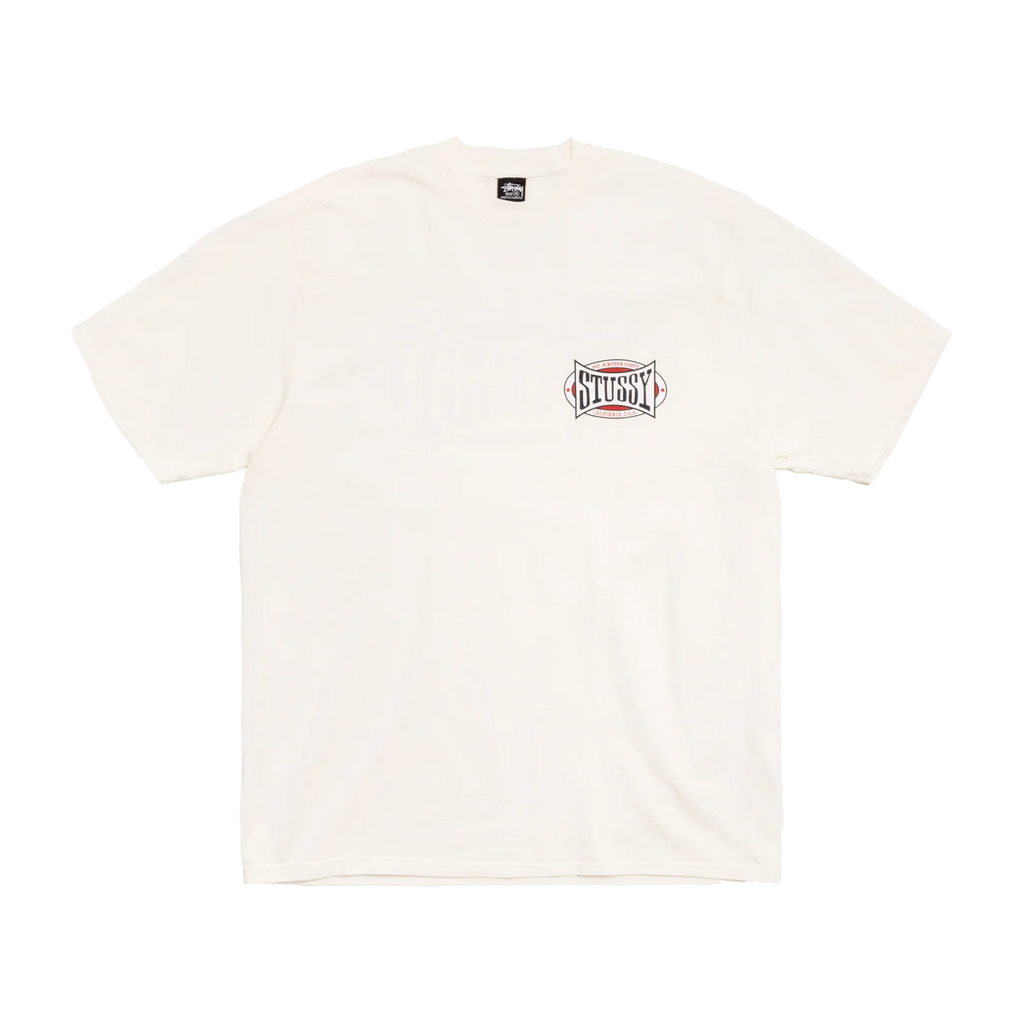 CHAMPION OVAL PIG. DYED TEE NATURAL