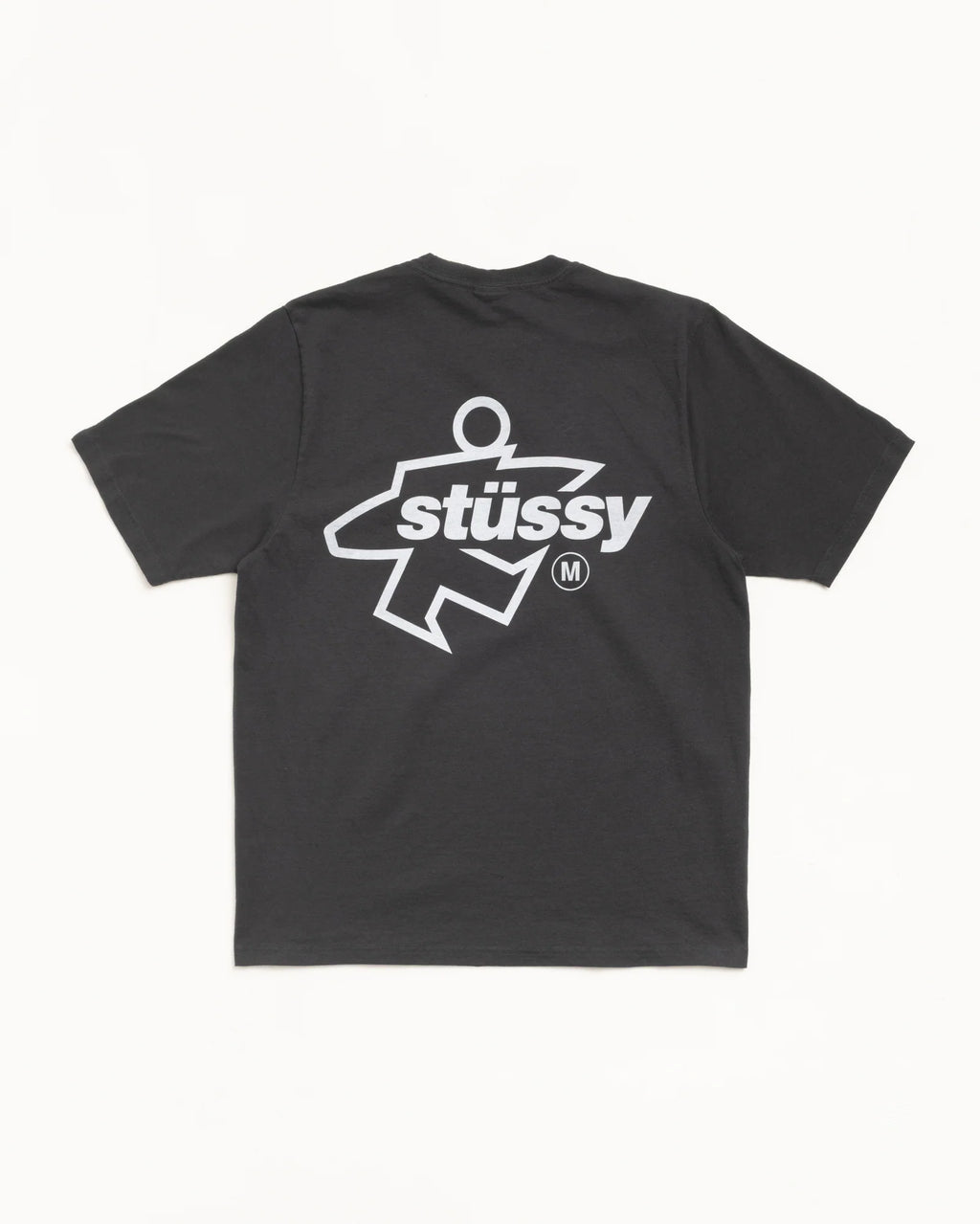 SURF SIZE PIG. DYED TEE FADED BLACK