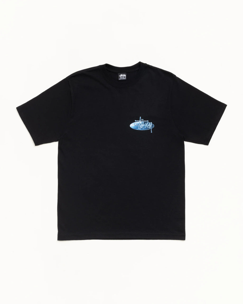 WAVE OVAL TEE BLACK