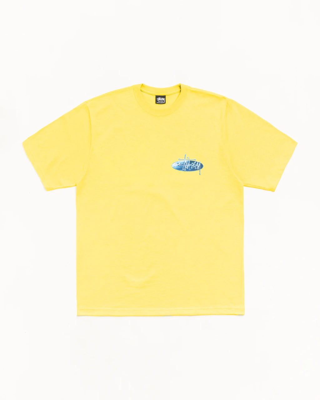 WAVE OVAL TEE LEMON