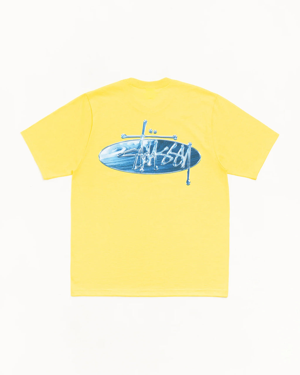 WAVE OVAL TEE LEMON