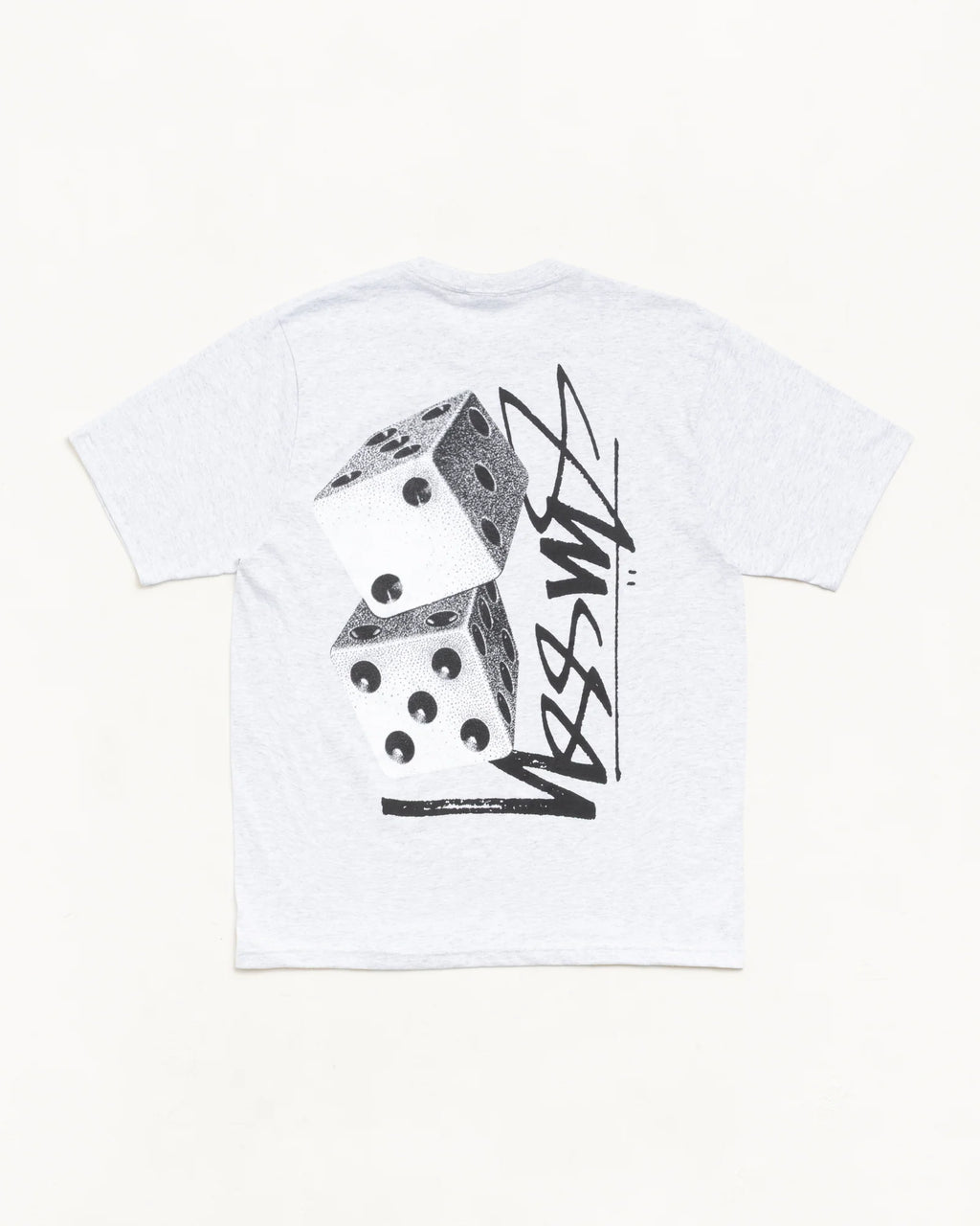 TALL DICE TEE ASH HEATHER