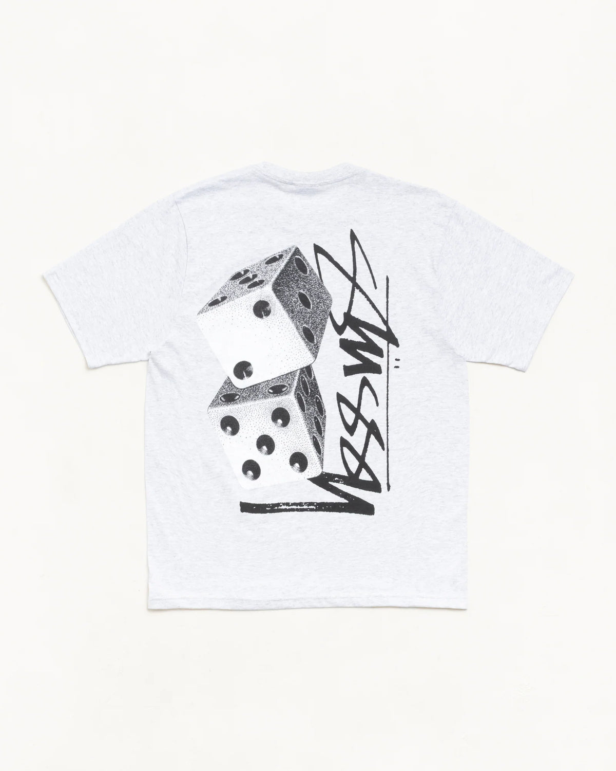 TALL DICE TEE ASH HEATHER