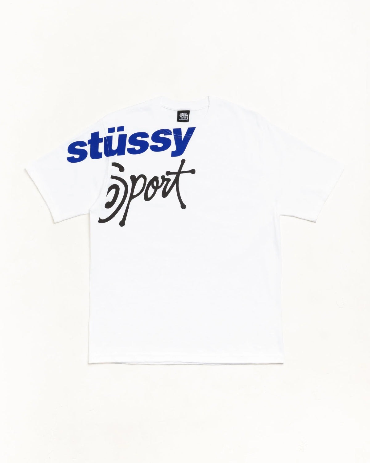 STUSSY SPORT TEE WHITE