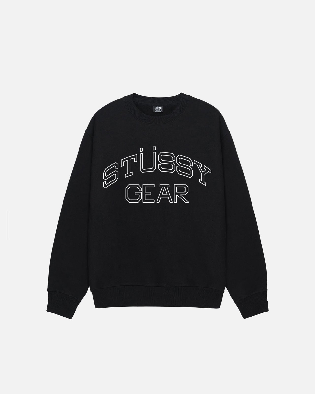 STUSSY GEAR CREW BLACK