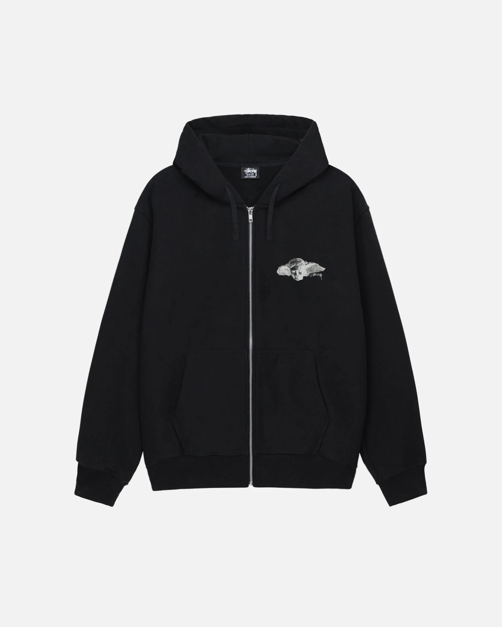 HYPNOS ZIP HOOD BLACK