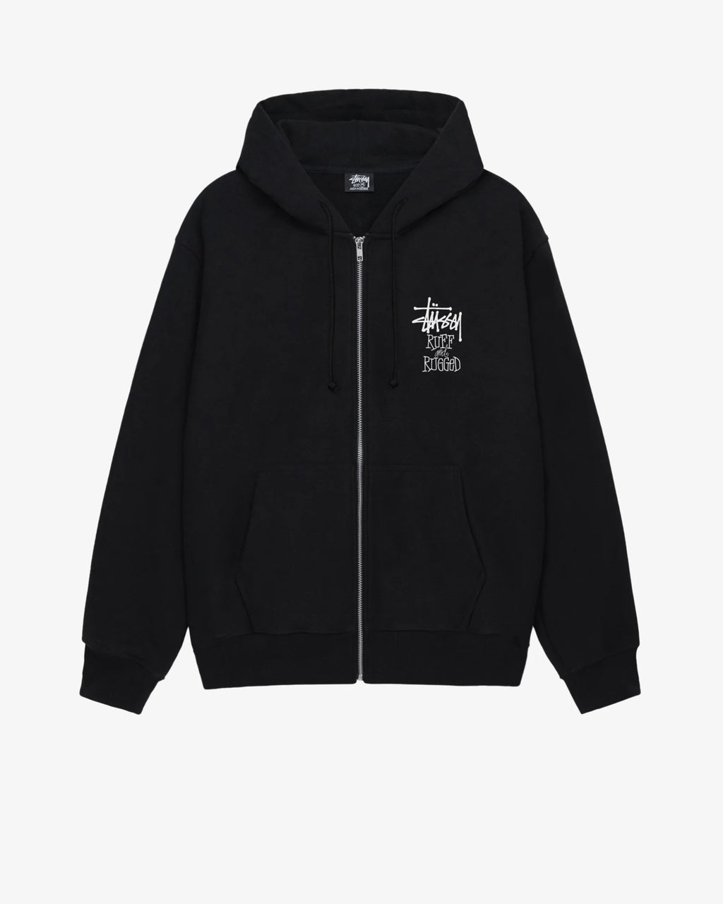 WELL SUITED ZIP HOOD BLACK