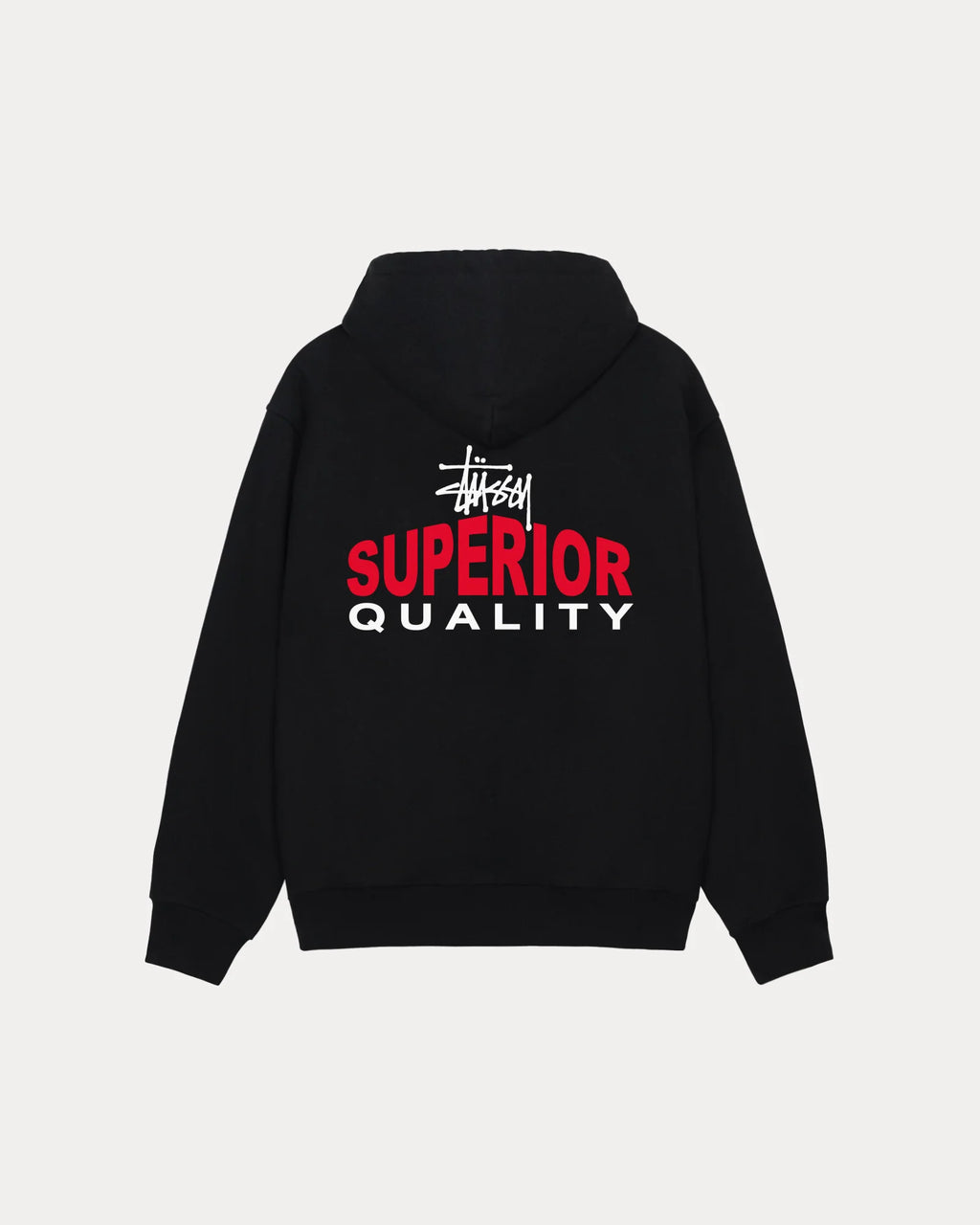 SUPERIOR QUALITY ZIP HOOD BLACK