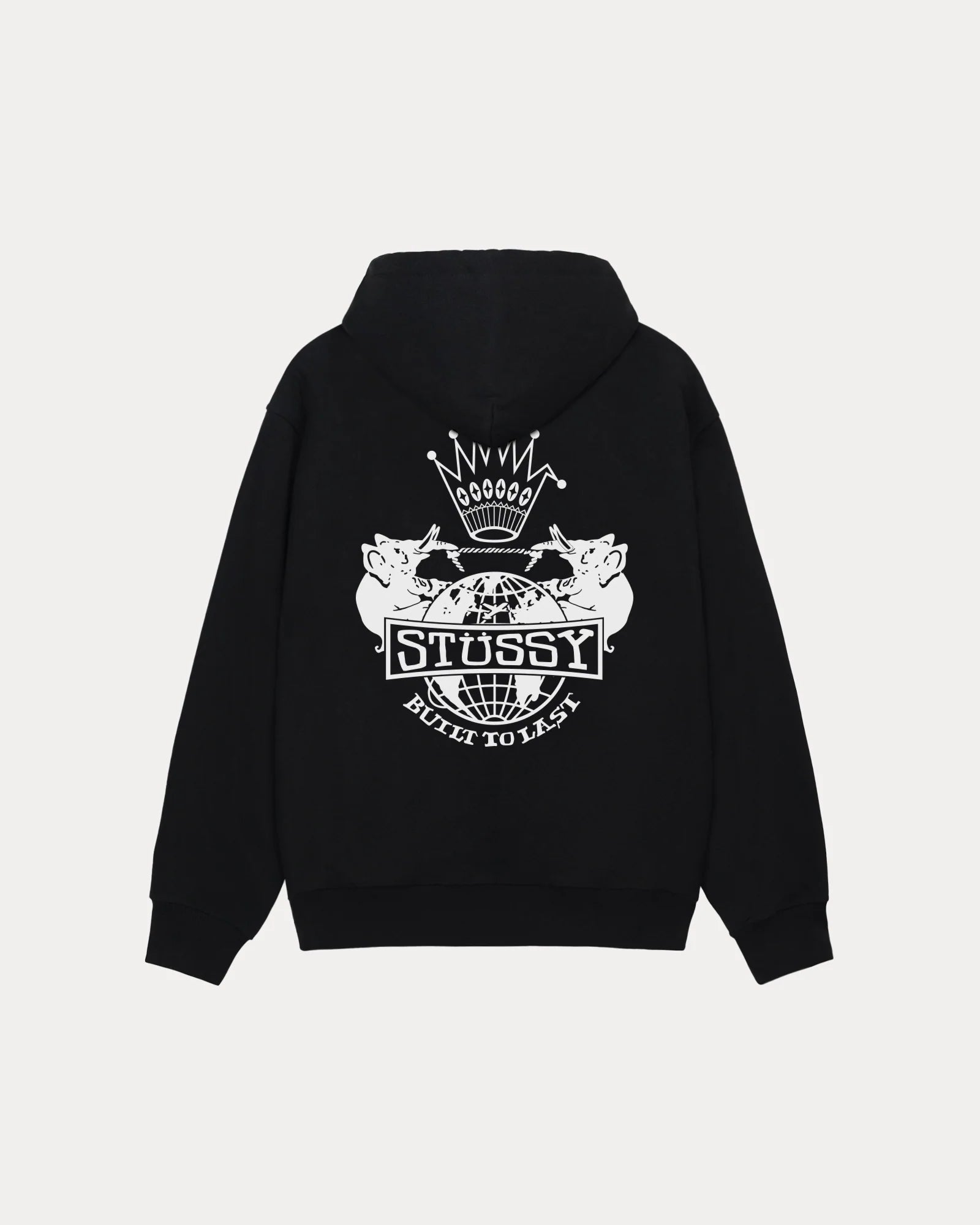 BUILT TO LAST ZIP HOOD BLACK