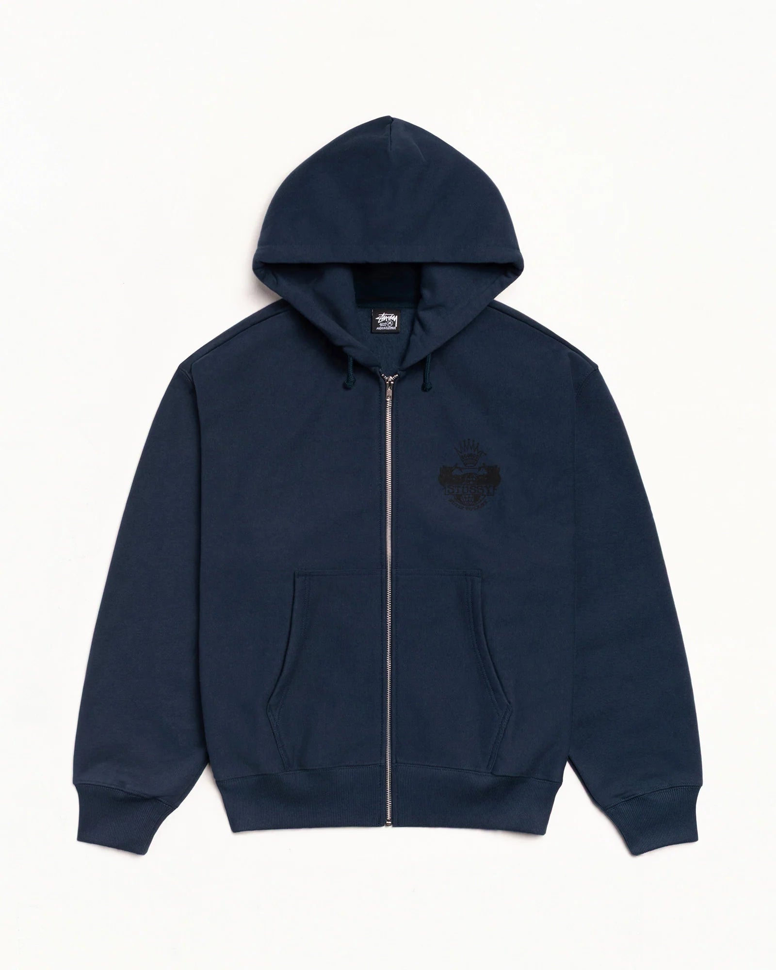 BUILT TO LAST ZIP HOOD NAVY