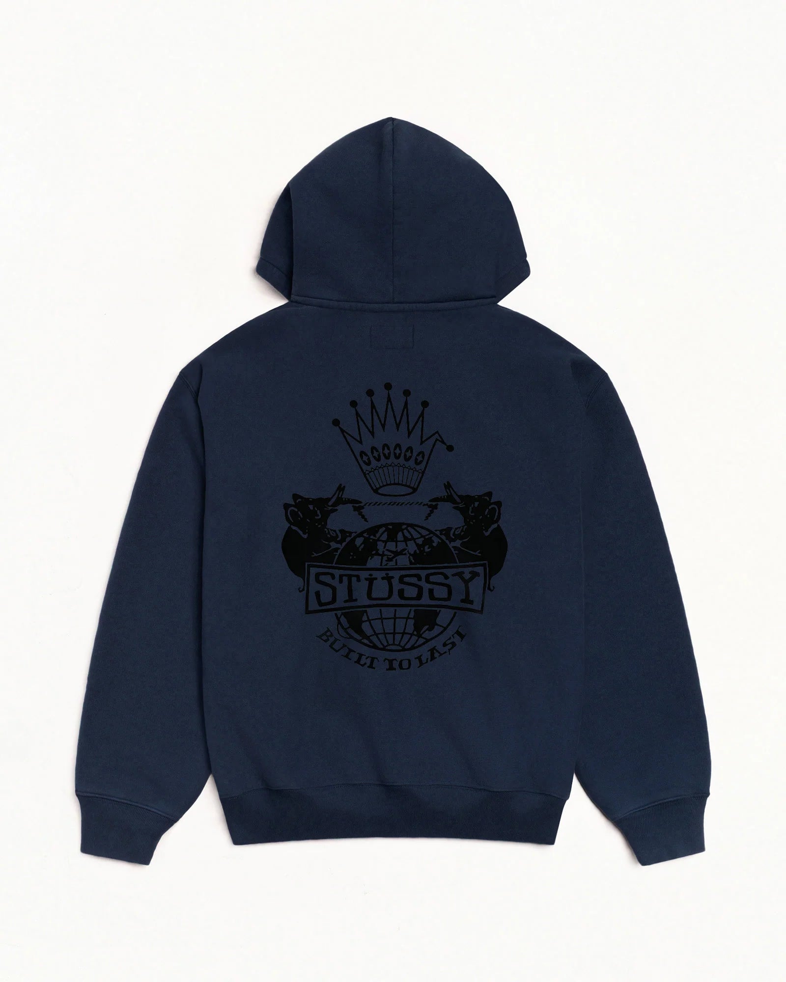 BUILT TO LAST ZIP HOOD NAVY